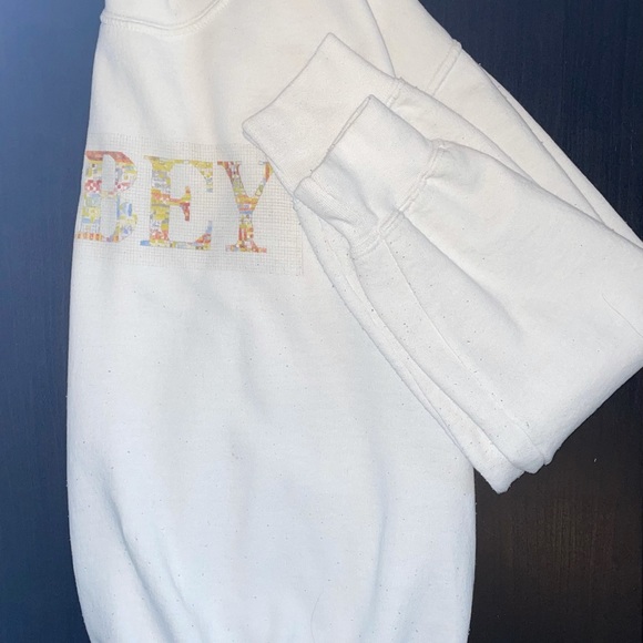 White/Multicoloured Obey Sweater - Picture 2 of 3